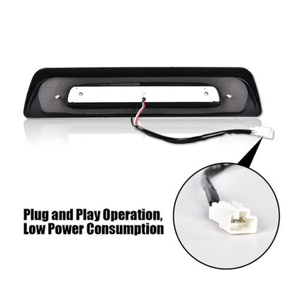 Solid Spare Fit For 2007-2018 Toyota Tundra LED Rear Smoked Third 3rd Brake Light Cargo Lamp