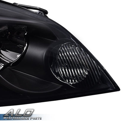 Solid Spare FIT FOR 2006-2016 CHEVY IMPALA LIMITED SMOKED /CLEAR CORNER HEADLIGHT HEAD LAMPS