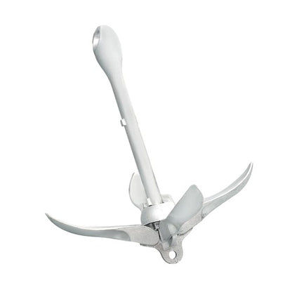 Solid Spare For PWC Canoe Jet Ski 1 × New Marine Kayak Folding Anchor Kit 7.05Lb White