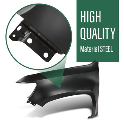 Solid Spare Front Left Side Fender Steel Fit For 2015-2022 Chevrolet Colorado GM1240404