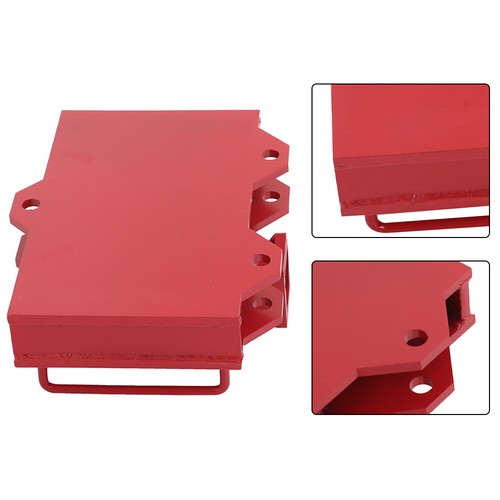 Solid Spare 2'' Forklift Trailer Hitch Receiver Tow Hitch Attachments for Dual Pallet Fork