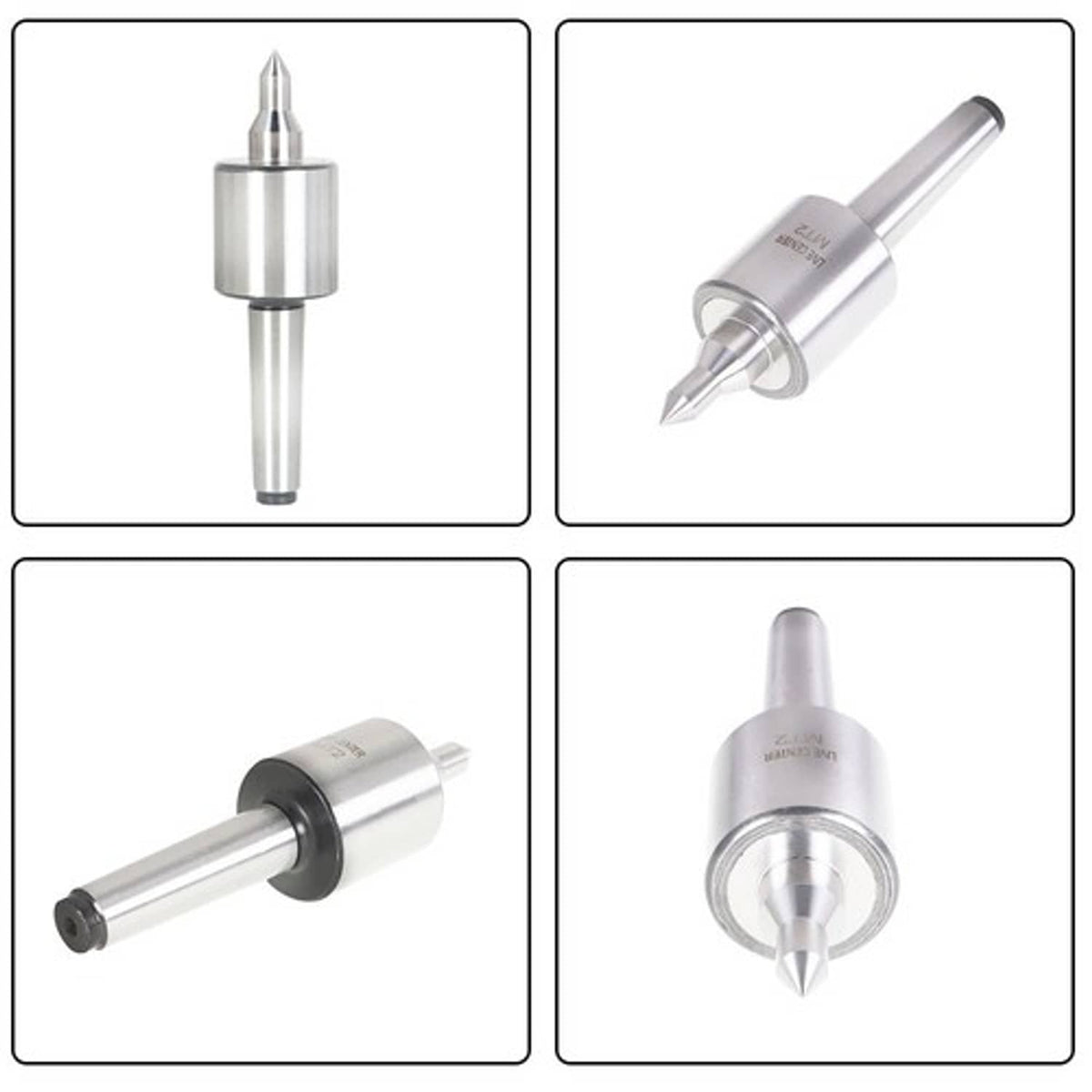 Solid Spare MT2 Live Center For CNC Long Spindle Lathe Tool Morse Taper Precision 0.000197''