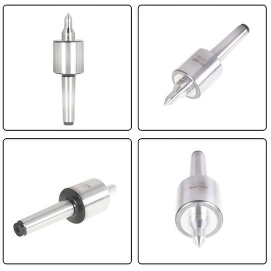 Solid Spare MT2 Live Center For CNC Long Spindle Lathe Tool Morse Taper Precision 0.000197''