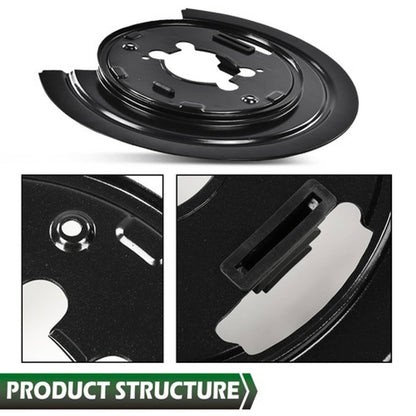 Solid Spare Fit For 2002-2007 Dodge Ram 1500 Replace 3S-00032 Brake Dust Shield Rear New