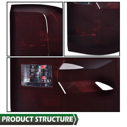 Solid Spare Tail Lights Fit For 2014-2018 Chevy Silverado 1500 2500 HD 3500 HD Brake Lamps