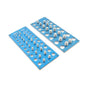 Solid Spare Nut and Bolt Thread Inspectors Thread Gauges 21 Inch and 17 Metric Screws