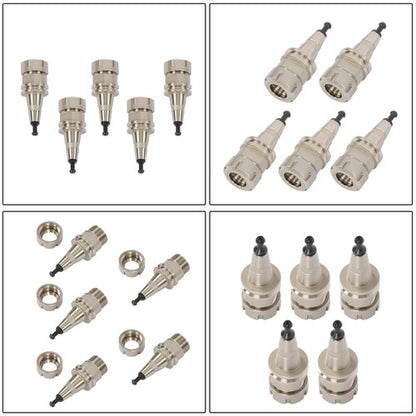 Solid Spare 5 X ISO30 ER32 Collet Chuck Set 60mm G2.5 30000 RPM CNC