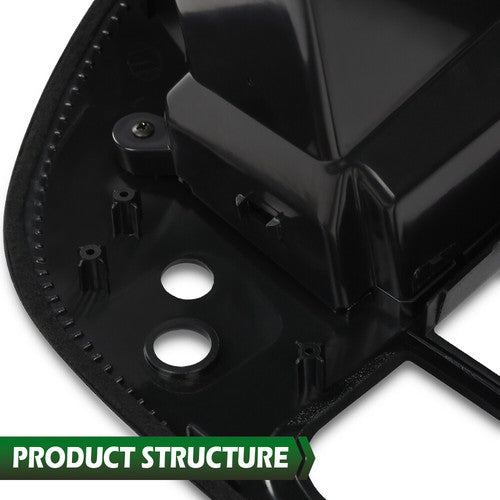 Solid Spare Fit For 97-03 Ford F150 Expedition Black Center Dash Radio Bezel w/ Air Vent