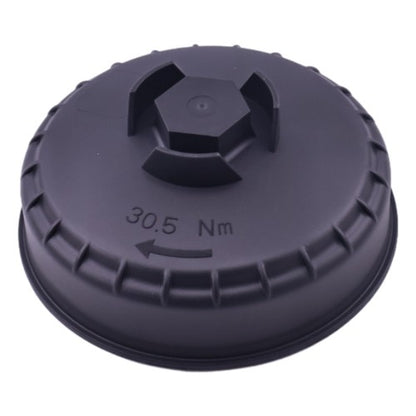 Solid Spare Fuel Filter Housing Cover Cap For 2010-2019 Ram 6.7L 2500 3500 4500 68065612AA