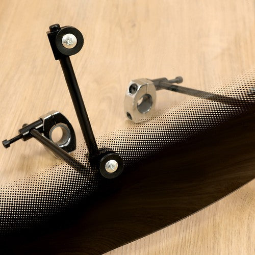 Solid Spare 2-Tone ATV Windshield Windscreen For Polaris Arctic Cat CAN-AM Fourtrax Grizzly