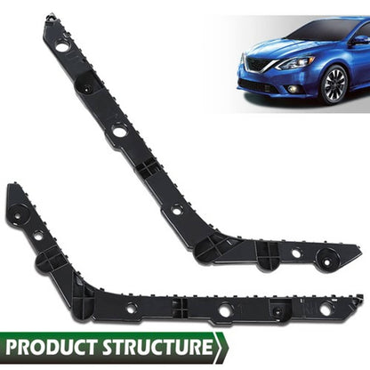 Solid Spare Rear Left+Right Side Bumper Bracket Retainer Fit For 2013-2019 Nissan Sentra