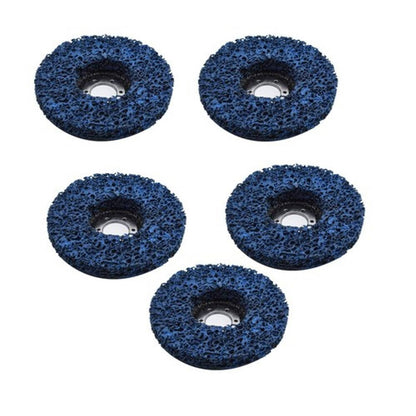 Solid Spare Pack 5 4.5"x7/8" Quick Change Easy Strip 4-1/2" Discs Remove Paint Rust & Clean