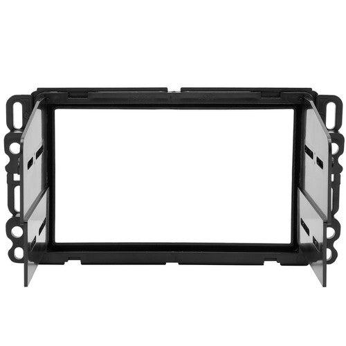 Solid Spare Double Din Dash Kit Stereo Radio Installation Kit w/Wire Harness For Chevrolet