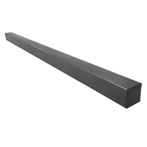 Solid Spare Steel Raw RV Rear Bumper Standard 4" x 4" W/ Bumper Plug For RV Camper