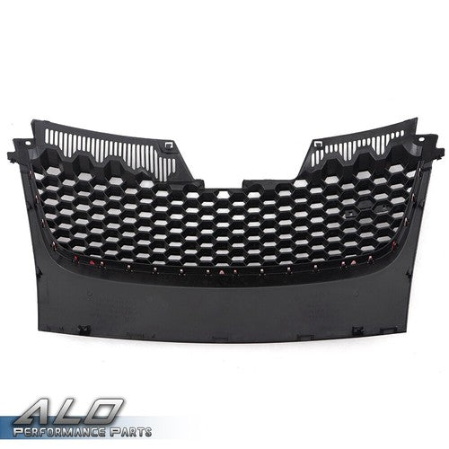 Solid Spare Front Bumper Upper Honeycomb Grille Fit For 2006-2009 VW GTI GLI Jetta MK5