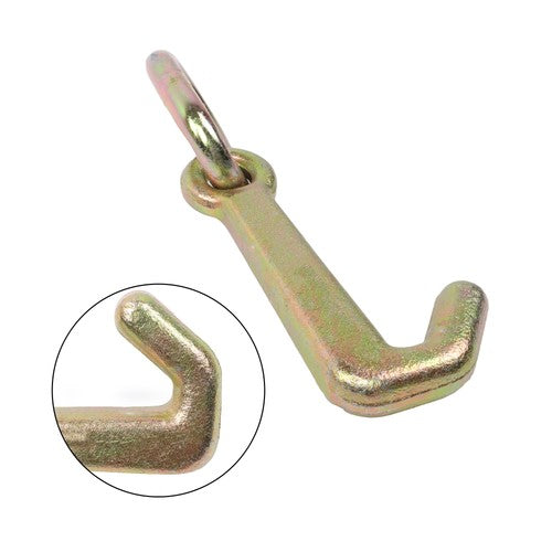 Solid Spare 2 Pack 5/16 Inch G70 Mini J Hook Hooks 5400lbs Working Load Limit Towing Hooks