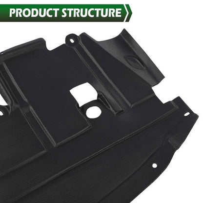 Solid Spare Front Engine Splash Shield Fit For Nissan 2007-2009 Altima / 2009-2014 Maxima