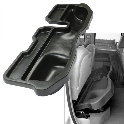 Solid Spare UnderSeat Storage Box For 2002-2019 Dodge Ram 1500 2500 3500 Crew Cab Pickup 4DR