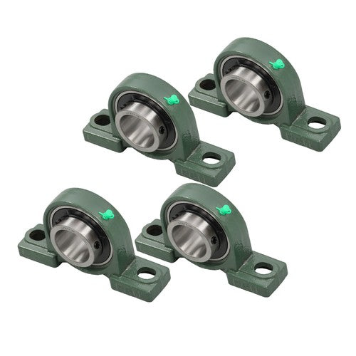 Solid Spare Cast Iron 4* UCP210-32 Pillow Block Mounted Bearing 2" Bore Self-Aligning