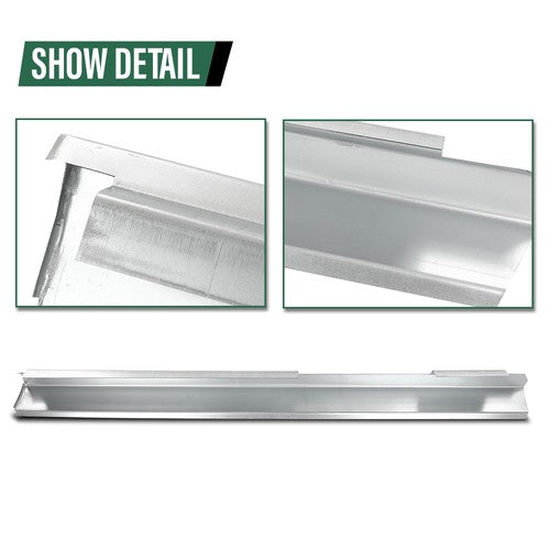 Solid Spare Fit For 2002-2007 Jeep Liberty 4 Door Slip-on Outer Rocker Panels Left+Right