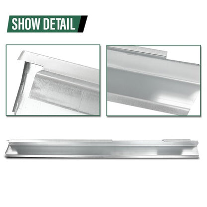 Solid Spare Fit For 2002-2007 Jeep Liberty 4 Door Slip-on Outer Rocker Panels Left+Right
