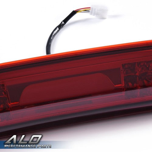 Solid Spare Fit For 09-17 Ram 1500 2500 3500 Red LED 3rd Brake Tail Light Cargo Lamp