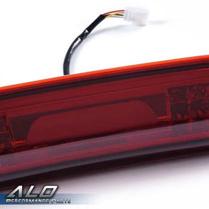 Solid Spare Fit For 09-17 Ram 1500 2500 3500 Red LED 3rd Brake Tail Light Cargo Lamp