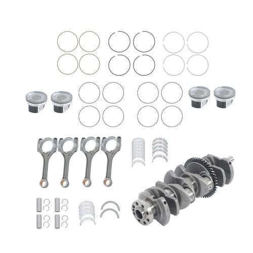 Solid Spare Crankshaft & Con Rods & Bearings & Pistons Kit For Toyota RAV4 04-07 1340128030