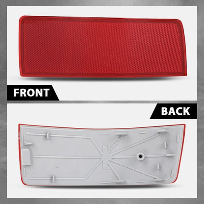 Solid Spare Rear Bumper Reflector Light Fit For 10-12 Mercedes Benz GLK250 GLK350 Left+Right