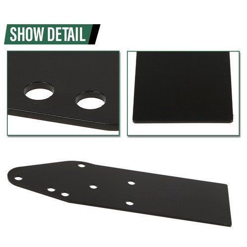 Solid Spare Front Bumper Tie-ins Frame Reinforce Plate Brackets Fit For Jeep Cherokee XJ MJ