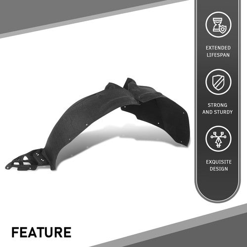 Solid Spare Fit For 2019-2023 Cadillac XT4 Front Left Fender Liner Splash Shield GM1248306