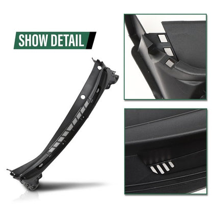 Solid Spare Fit For 14-2016 Hyundai Elantra Cowl Top Panel Vent Windshield Wiper Motor Cover
