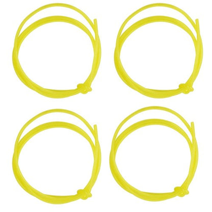 Solid Spare NEW Fuel Line Hose Tygon Tube w/ 4 Sizes Tubing for Common 2 Cycle Small Engine