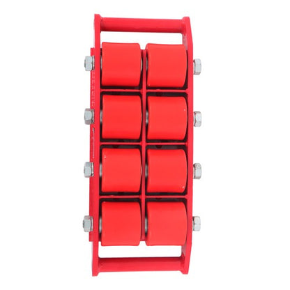 Solid Spare 12T 26400Lbs 360° Heavy Duty Machinery Mover Machine Dolly Skate Roller Trolley
