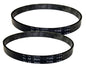 Solid Spare 2 UB8 Vacuum Cleaner Belts M-CV270B for Panasonic