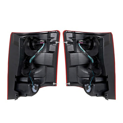 Solid Spare LH+RH Tail Lights+Bumper Step Pad Rear For 2011-2019 2020 Dodge Grand Caravan