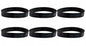 Solid Spare (6) Belt for Oreck XL Gold Series Graphite Replacement