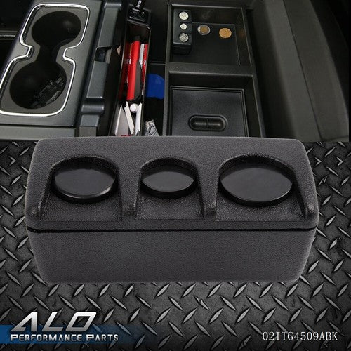 Solid Spare Fit For 2014-2018 Silverado Tahoe Escalade Center Console Coin Holder Dispenser