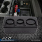 Solid Spare Fit For 2014-2018 Silverado Tahoe Escalade Center Console Coin Holder Dispenser