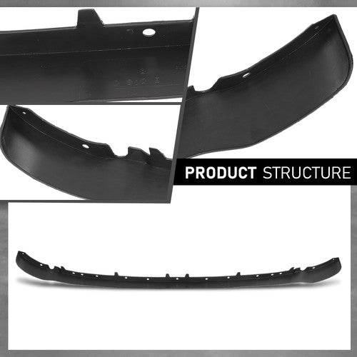 Solid Spare Air Dam Deflector Lower Valance Apron Front Fit For 2018-2022 Ford EcoSport