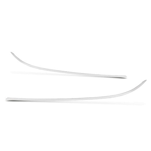 Solid Spare Front Bumper Trim Fit For 10-13 Mercedes Benz E350 E550 Side Molding Left+Right