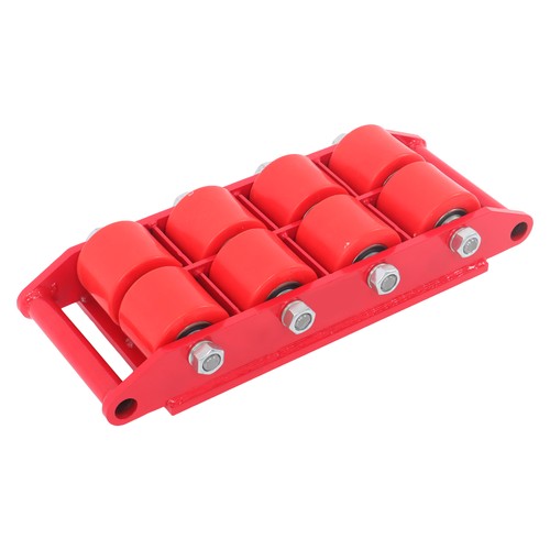 Solid Spare 12T 26400Lbs 360° Heavy Duty Machinery Mover Machine Dolly Skate Roller Trolley