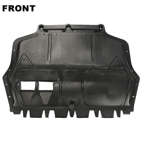 Solid Spare Fit For 2012-2022 Volkswagen Passat Front Engine Splash Shield Under Cover Black