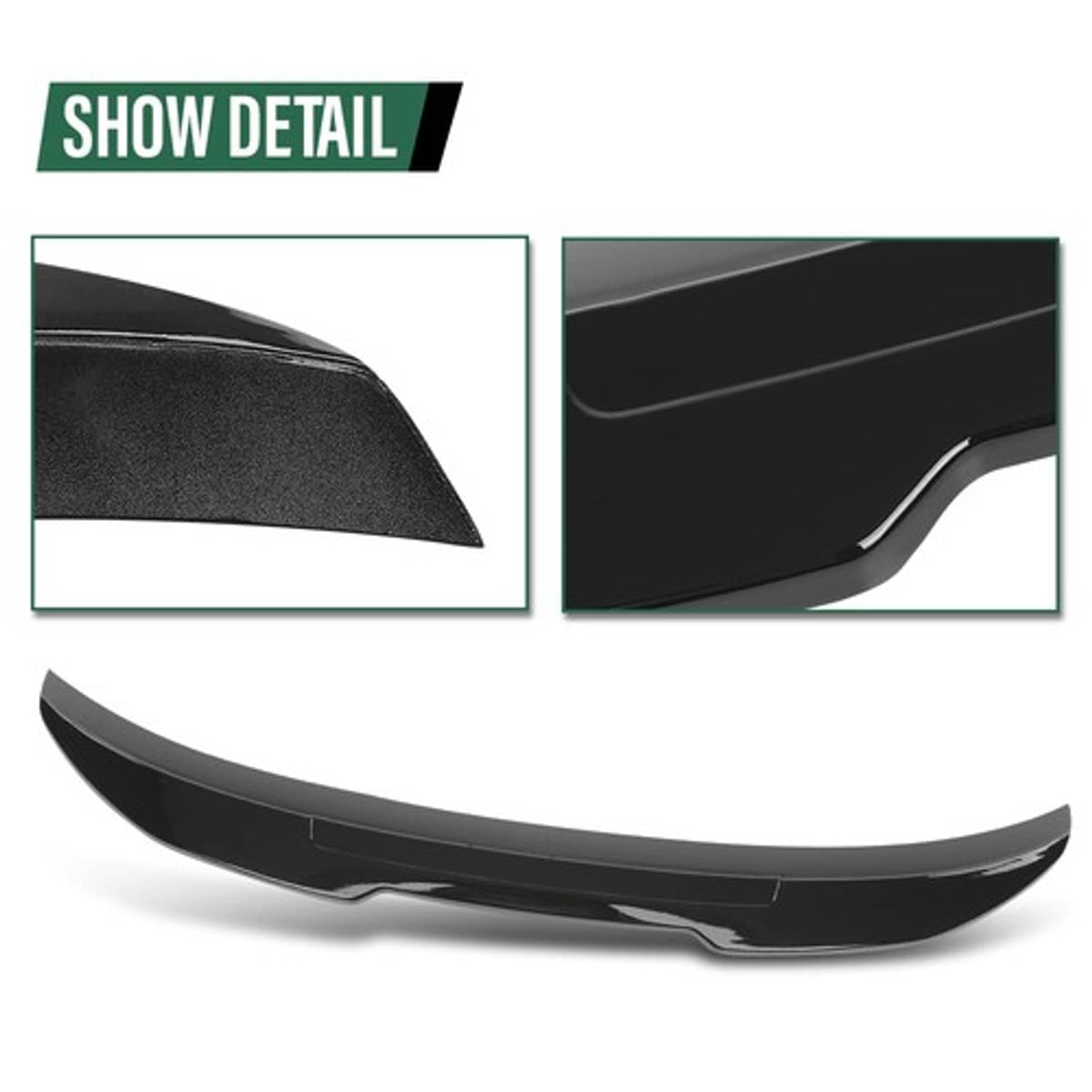 Solid Spare Rear Trunk Spoiler Wing PSM Style Fit For 2014-2020 BMW 4-Series F32 Coupe