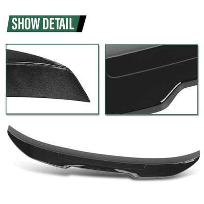 Solid Spare Rear Trunk Spoiler Wing PSM Style Fit For 2014-2020 BMW 4-Series F32 Coupe