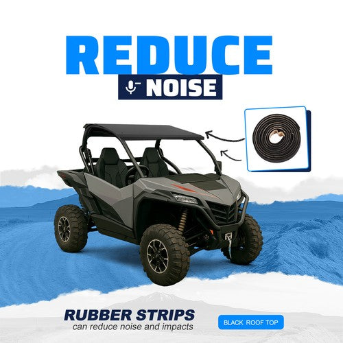 Solid Spare Aluminum Roof Top Shading Cover For CFMOTO ZForce 950/1000 HO Sport 20-2024 UTV