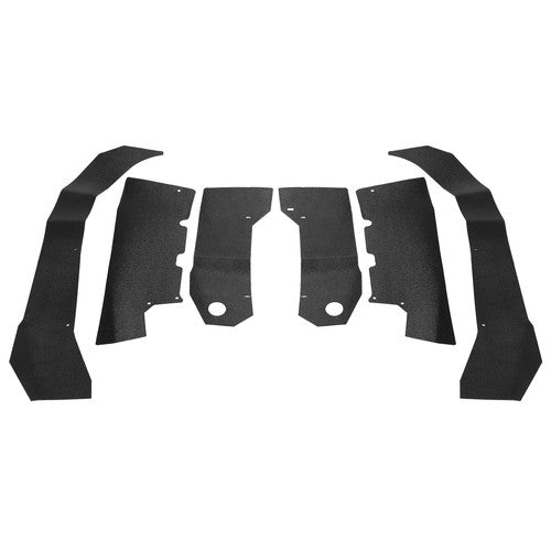 Solid Spare Full Set of 6 Fender Flares Fit 21-24 Yamaha Wolverine RMAX2 1000 Mud Guards