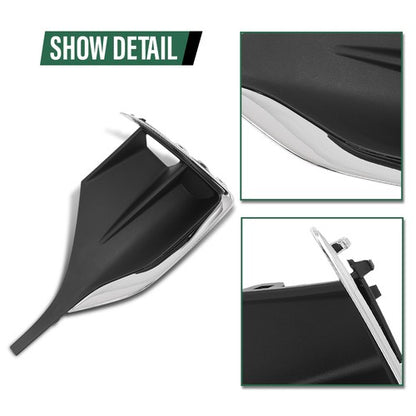 Solid Spare Front Bumper Fog Light Bezel Insert Fit For 2020-2022 Buick Encore GX Left Side