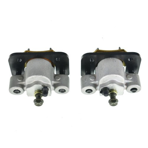 Solid Spare Front Brake Calipers Pads + Brake Master Cylinder For Arctic Cat 250 300 400 500