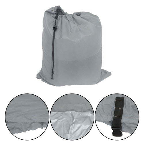 Solid Spare 21-24Ft Waterproof Heavy Duty Pontoon Boat Cover Outdoor UV Rain Dust Protection